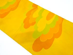 アンティーク 抽象模様織り出し袋帯(材料)